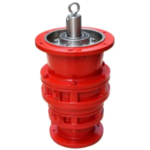 Reductor de tornillo sin fin - Caja de engranajes cicloidales - Caja de engranajes cicloidales EP-BLE Serie XLE - Montaje vertical de brida de doble etapa