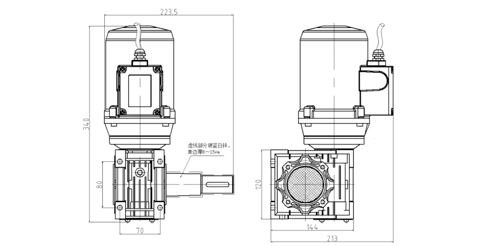 wormreducer-products-for-EP-Car Wash Machine Gearbox Reducer-draft