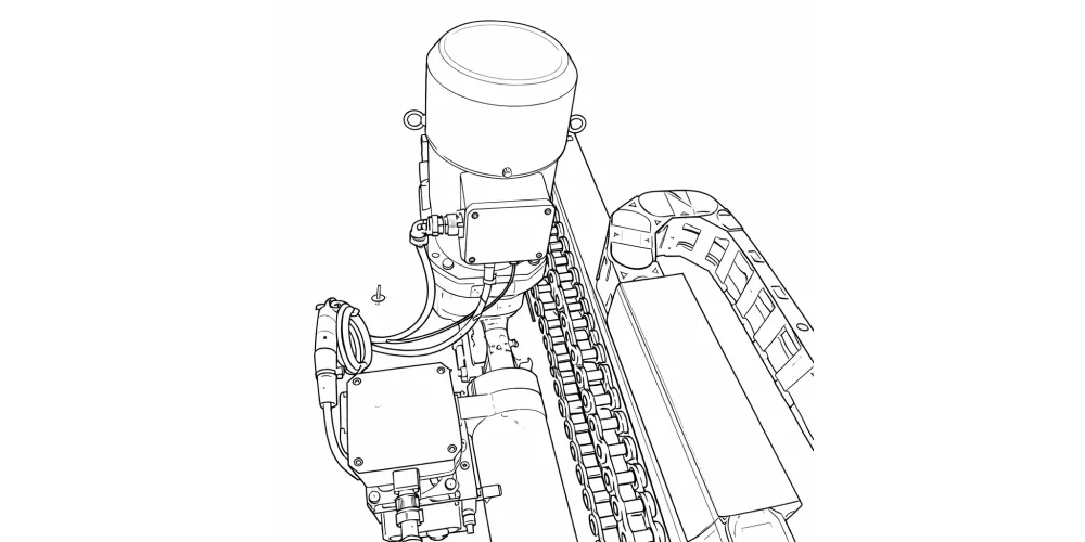 wormreductor-producten-voor-EP-Container Hefmechanisme Tandwielreductor Motor-ontwerp