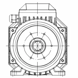 EP-serie glaskantslijpmachine snelheidsreductor en motor